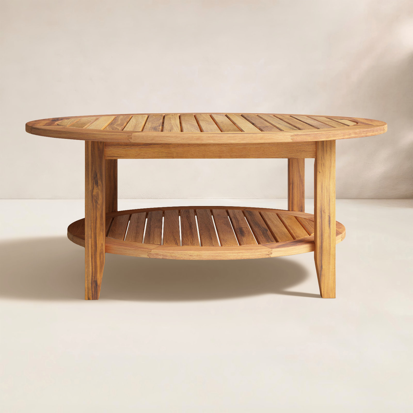 Alcott Hill® Summerton Teak Solid Wood Coffee Table & Reviews